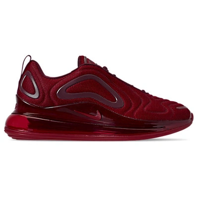 Shop Nike Men's Air Max 720 Running Shoes In Red