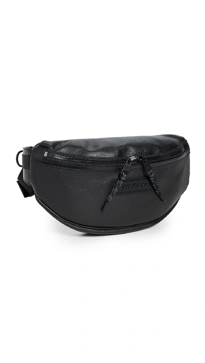 Shop Ami Alexandre Mattiussi Waist Bag In Black