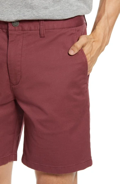 Shop Bonobos Stretch Washed Chino 7-inch Shorts In Hibiscus Tea