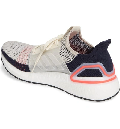 Shop Adidas Originals Ultraboost 19 Running Shoe In Clear Brown/ Chalk White
