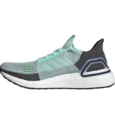 Shop Adidas Originals Ultraboost 19 Running Shoe In Ice Mint/ Grey