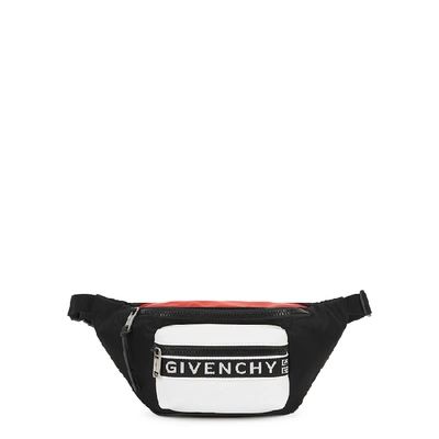 Shop Givenchy Black Nylon Belt Bag