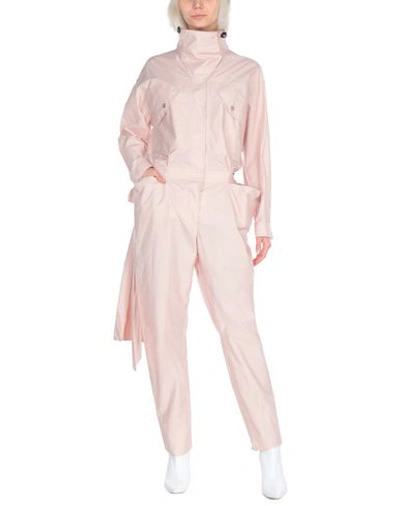 Shop Valentino Garavani Woman Jumpsuit Light Pink Size 4 Cotton, Polyamide