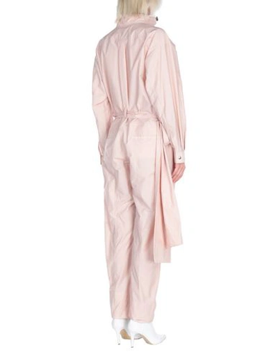 Shop Valentino Garavani Woman Jumpsuit Light Pink Size 4 Cotton, Polyamide