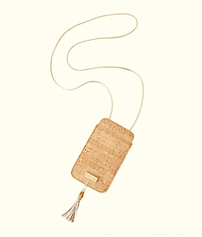 Shop Lilly Pulitzer Vayda Phone Crossbody Bag In Natural
