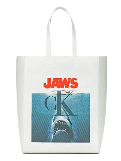 Shop Calvin Klein 205w39nyc Jaws Tote Bag