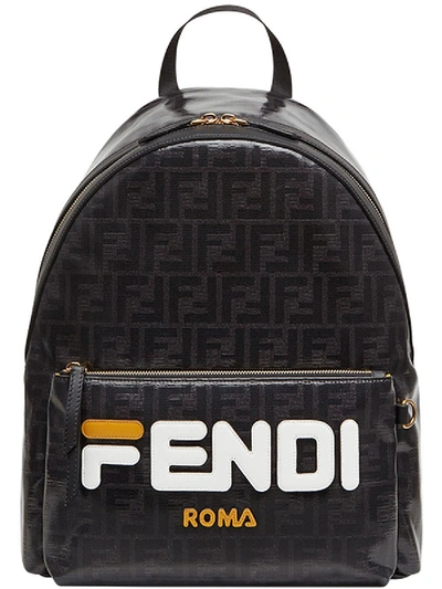 Shop Fendi Mania Double F Logo Backpack