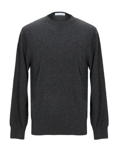 Shop Cruciani Sweaters In Steel Grey