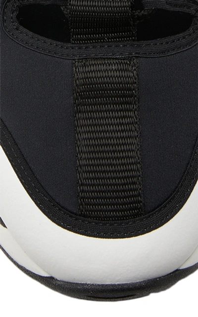 Shop Marni Tessuto Techico Two-tone Neoprene Sneakers In Black/white
