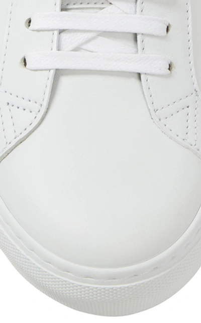 Shop Givenchy Urban Street Two-tone Leather Sneakers In White