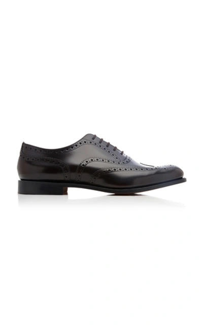 Shop Church's Burwood Leather Brogues In Brown