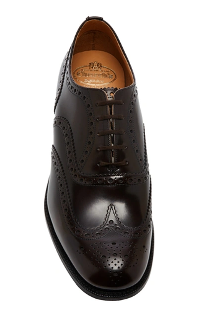 Shop Church's Burwood Leather Brogues In Brown