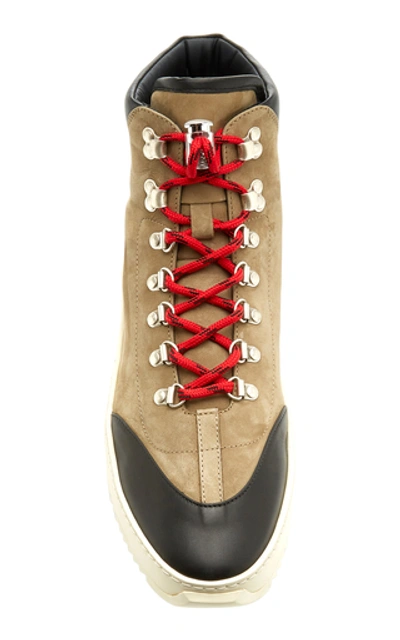 Shop Fear Of God 6th Collection Hiker Suede High-top Sneakers In Multi