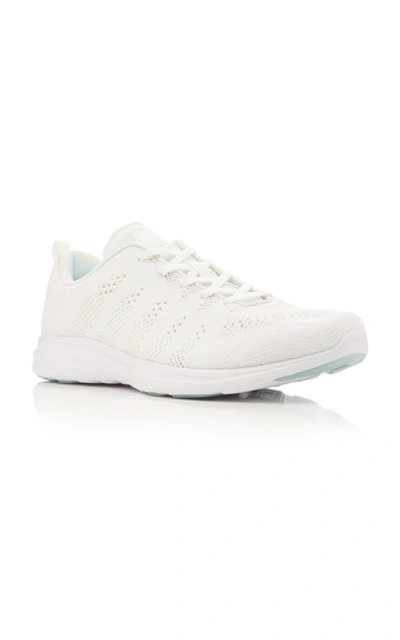 Shop Apl Athletic Propulsion Labs Techloom Pro Mesh Sneakers In White