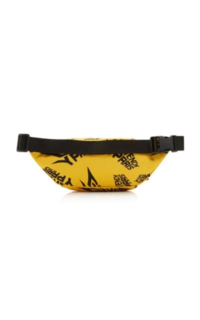 Shop Givenchy Light 3 Printed Shell Belt Bag In Yellow