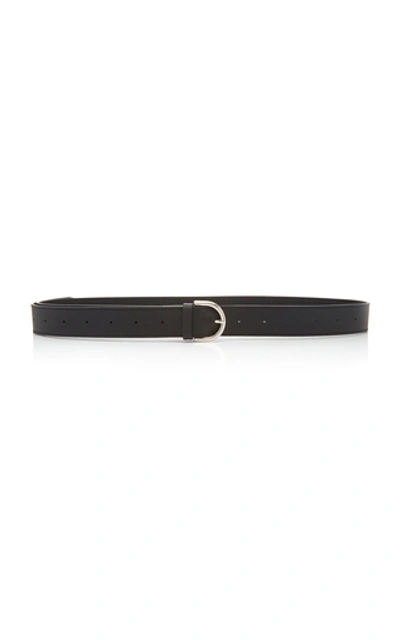 Shop Mark Cross Baker Textured-leather Belt Bag In Black