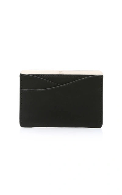 Shop Passavant And Lee No. 25 Card Case In Black