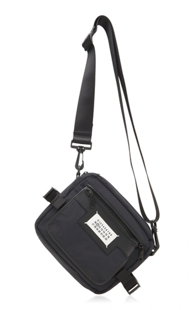 Shop Maison Margiela Canvas Crossbody Bag In Black