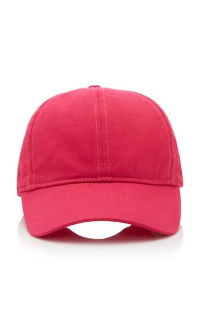 Shop Avenue Lennox Cotton-twill Baseball Cap In Pink