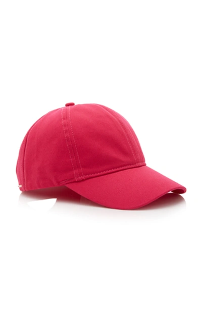 Shop Avenue Lennox Cotton-twill Baseball Cap In Pink