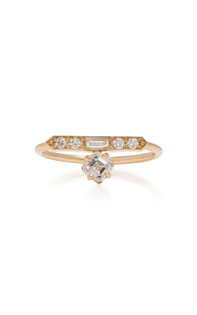 Shop Ashley Zhang Illuminance 14k Gold Diamond Ring
