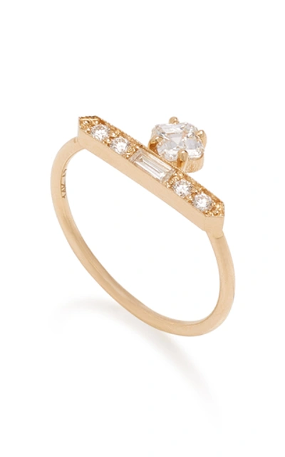 Shop Ashley Zhang Illuminance 14k Gold Diamond Ring