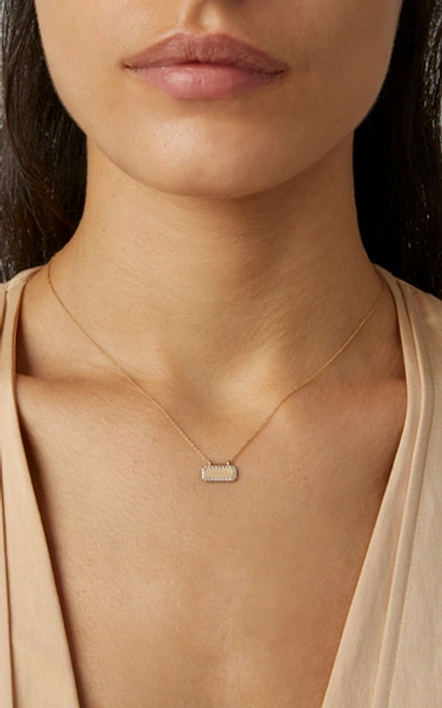 Shop Sophie Ratner 14k Gold Diamond Necklace