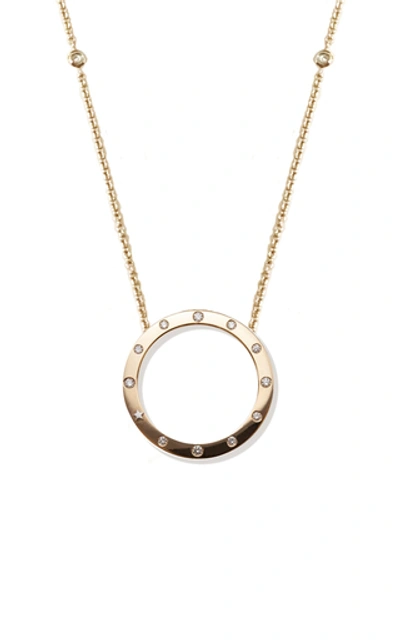 Shop Anna Maccieri Rossi Ora Pendant In Gold