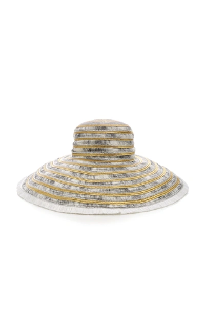 Shop Missoni Metallic Straw Sun Hat