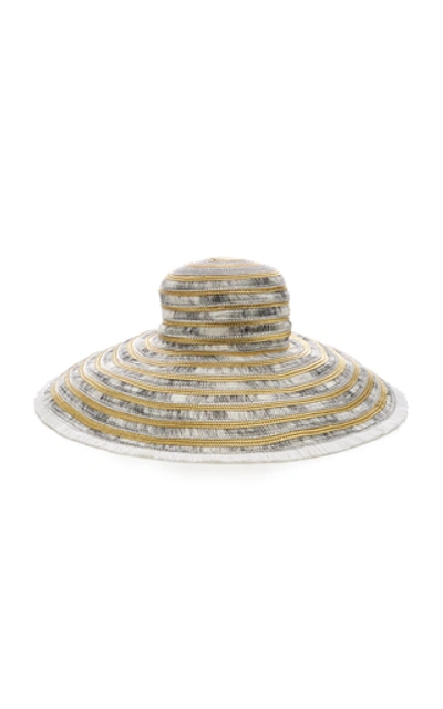 Shop Missoni Metallic Straw Sun Hat