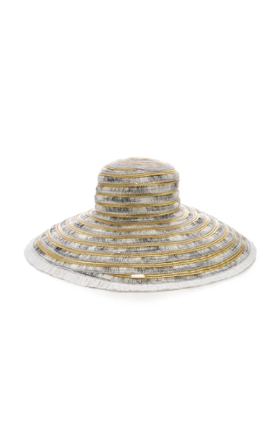 Shop Missoni Metallic Straw Sun Hat