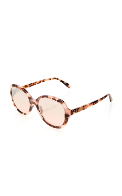 Shop Givenchy Tortoiseshell Acetate Round-frame Sunglasses In Brown
