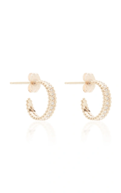 Shop Sophie Ratner 14k Gold Diamond Earrings