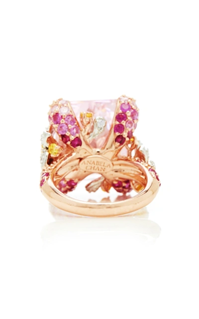 Shop Anabela Chan Baby Pink Cinderella Ring