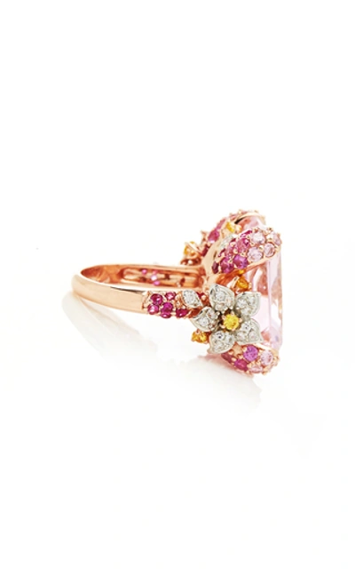 Shop Anabela Chan Baby Pink Cinderella Ring