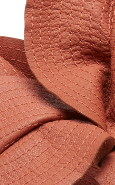 Shop Johanna Ortiz Wildfire Embellished Leather Waist Belt In Brown