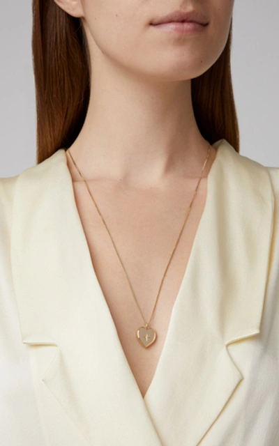 Shop Ashley Zhang 14k Gold Diamond Necklace