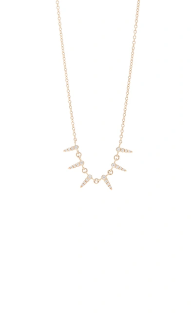 Shop Sophie Ratner 14k Gold Diamond Necklace