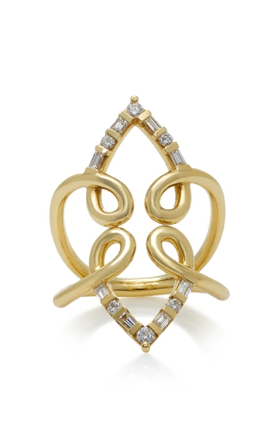 Shop Ark Venus 18k Gold Diamond Ring