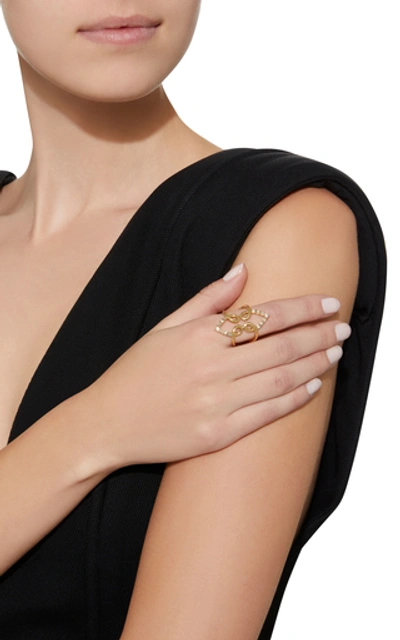 Shop Ark Venus 18k Gold Diamond Ring
