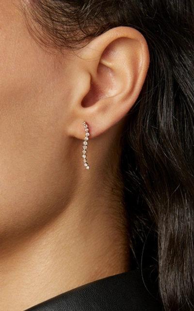 Shop Sophie Ratner 14k Gold Diamond Earrings