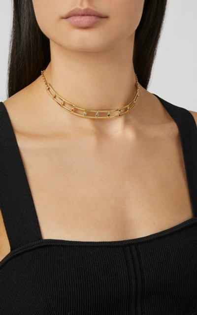 Shop Anna Maccieri Rossi Sunset To Sunrise Collar In Multi