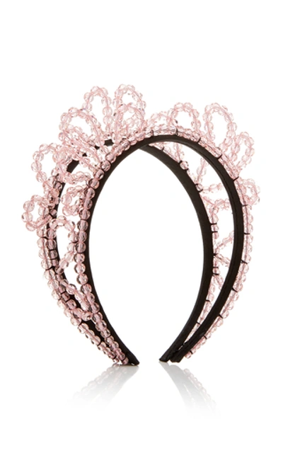 Shop Simone Rocha Wiggle Crown In Pink