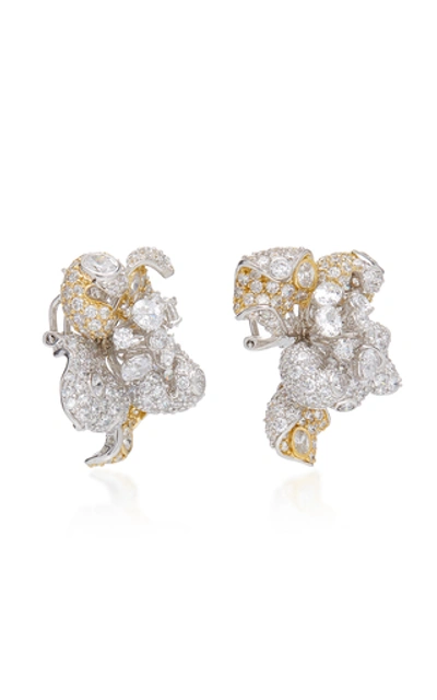 Shop Anabela Chan Bloomingdale 18k Gold Studs