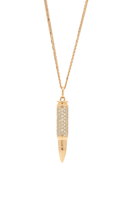 Shop Akillis 18k Rose Gold Diamond Necklace