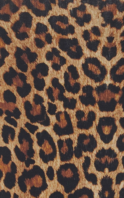 Shop Anemone Leopard-print Swimsuit In Animal