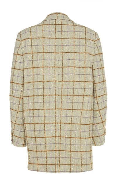 Shop Isabel Marant Étoile Orix Wool-blend Jacket In Plaid