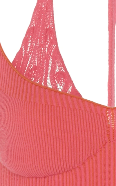 Shop Jacquemus Women's La Maille Valensole Knit Top In Stripe