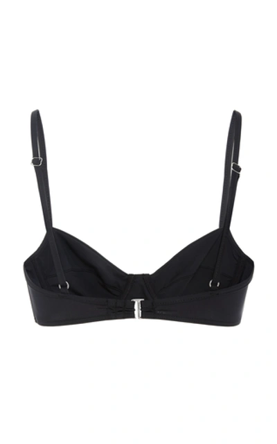 Shop Mara Hoffman Lua Bikini Top In Black