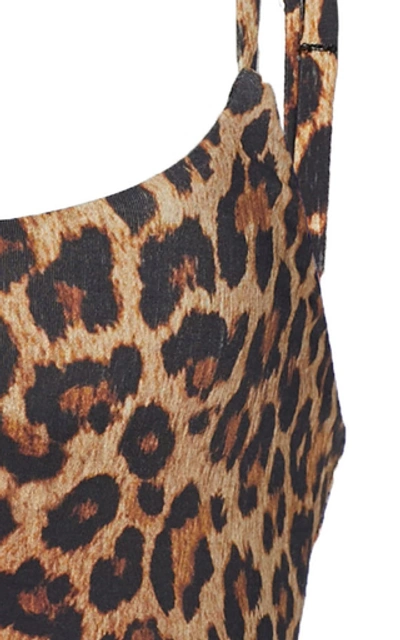 Shop Anemone Leopard-print Tankini Top